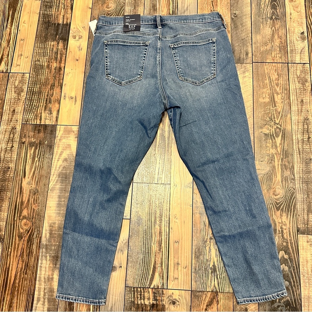 Gap True Skinny Ankle Jeans Size 16 NWT - Picture 4 of 9